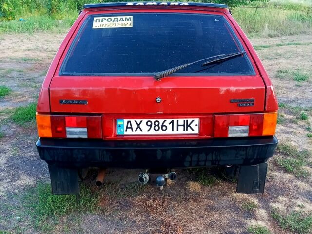 Красный ВАЗ 2108, объемом двигателя 1.3 л и пробегом 150 тыс. км за 1200 $, фото 4 на Automoto.ua