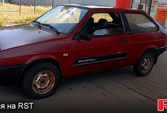 Красный ВАЗ 2108, объемом двигателя 1.5 л и пробегом 0 тыс. км за 910 $, фото 2 на Automoto.ua
