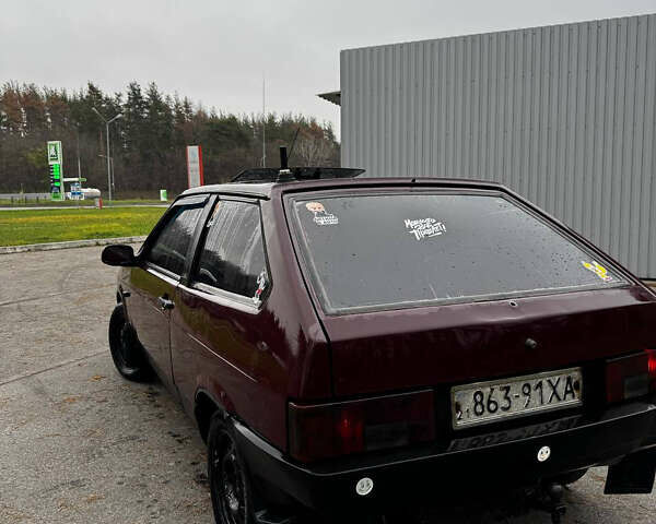 Красный ВАЗ 2108, объемом двигателя 1.5 л и пробегом 93 тыс. км за 650 $, фото 4 на Automoto.ua