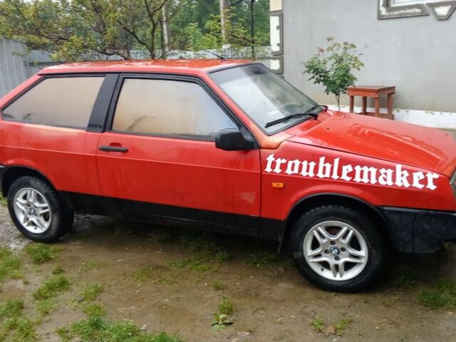 Красный ВАЗ 2108, объемом двигателя 0 л и пробегом 1000 тыс. км за 1000 $, фото 5 на Automoto.ua