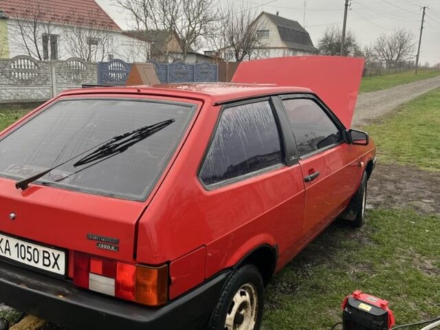 Красный ВАЗ 2108, объемом двигателя 1.3 л и пробегом 19 тыс. км за 999 $, фото 1 на Automoto.ua