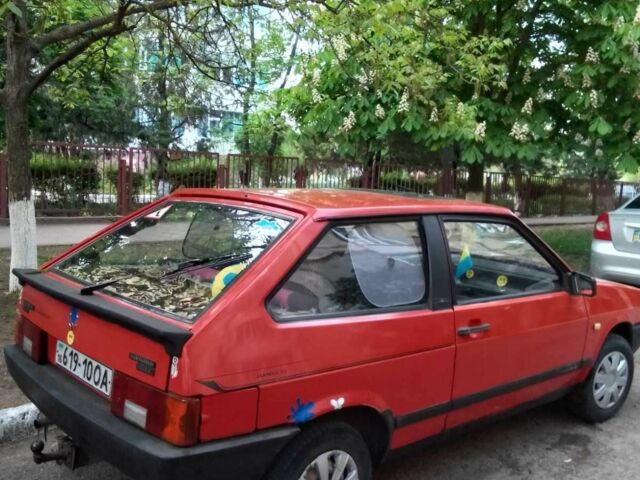 ВАЗ 2108 1992 в Теплодаре на Automoto.ua Красный ВАЗ 2108, объемом двигателя 1.5 л и пробегом 150 тыс. км за 1200 $, фото 1 на Automoto.ua