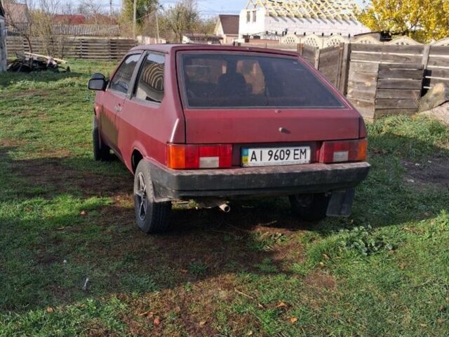 Красный ВАЗ 2108, объемом двигателя 1.5 л и пробегом 3 тыс. км за 590 $, фото 1 на Automoto.ua