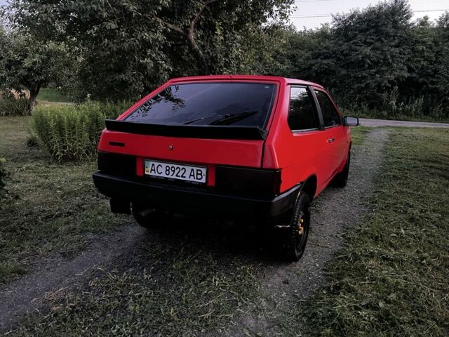Червоний ВАЗ 2108, об'ємом двигуна 1.5 л та пробігом 102 тис. км за 999 $, фото 3 на Automoto.ua