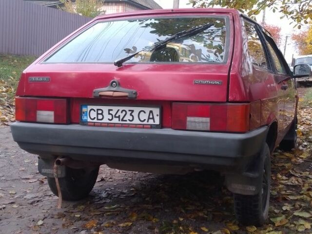 Красный ВАЗ 2108, объемом двигателя 1.5 л и пробегом 100 тыс. км за 650 $, фото 2 на Automoto.ua