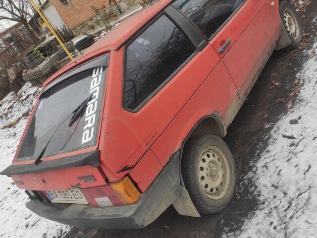Червоний ВАЗ 2108, об'ємом двигуна 1.5 л та пробігом 270 тис. км за 583 $, фото 1 на Automoto.ua