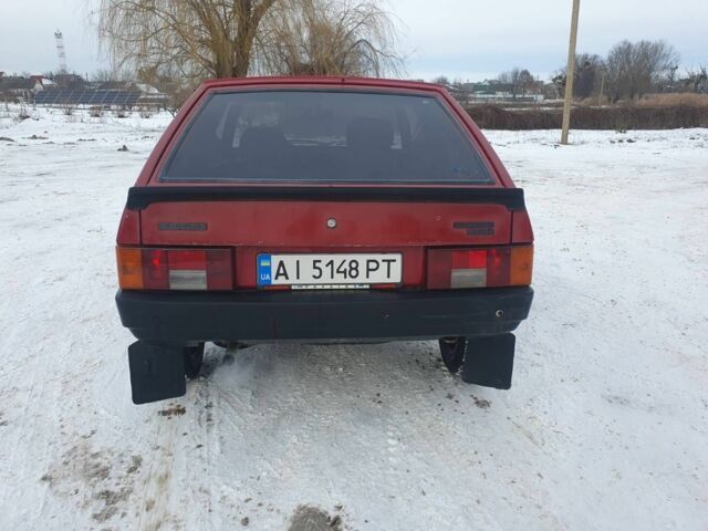 Червоний ВАЗ 2108, об'ємом двигуна 1.5 л та пробігом 107 тис. км за 1600 $, фото 7 на Automoto.ua