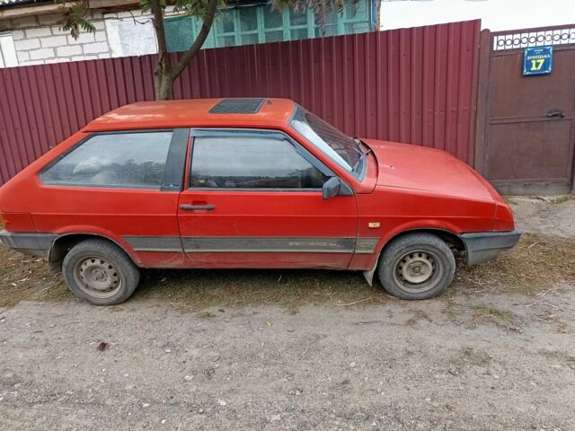 Красный ВАЗ 2108, объемом двигателя 1.3 л и пробегом 1 тыс. км за 800 $, фото 7 на Automoto.ua