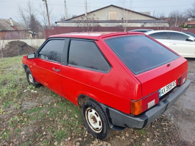 Красный ВАЗ 2108, объемом двигателя 1.3 л и пробегом 35 тыс. км за 1000 $, фото 3 на Automoto.ua