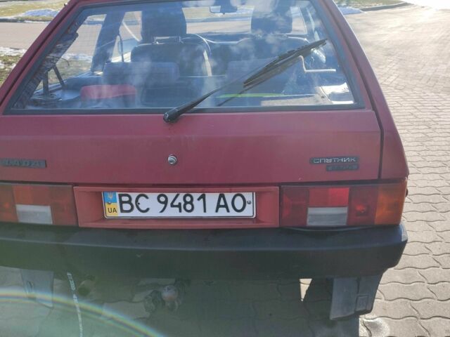 Красный ВАЗ 2108, объемом двигателя 1.1 л и пробегом 400 тыс. км за 750 $, фото 4 на Automoto.ua