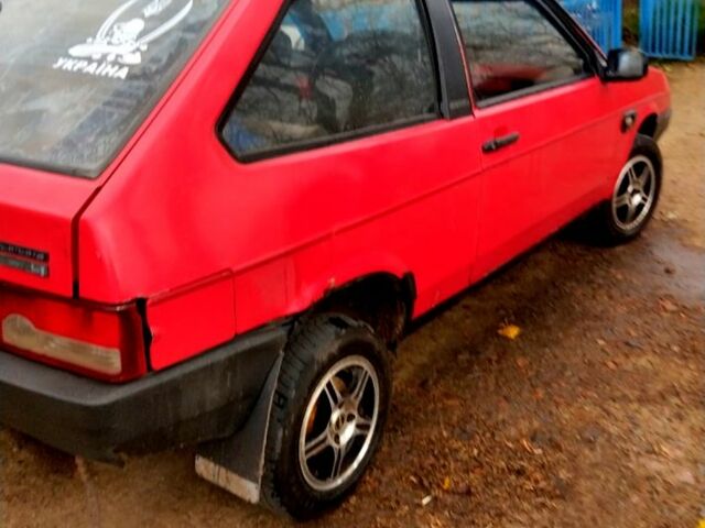 Красный ВАЗ 2108, объемом двигателя 1.5 л и пробегом 0 тыс. км за 950 $, фото 1 на Automoto.ua