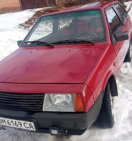 Красный ВАЗ 2108, объемом двигателя 1.1 л и пробегом 50 тыс. км за 1700 $, фото 2 на Automoto.ua