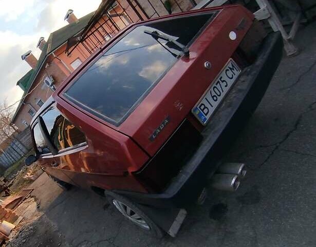 Червоний ВАЗ 2108, об'ємом двигуна 1.3 л та пробігом 295 тис. км за 1000 $, фото 4 на Automoto.ua