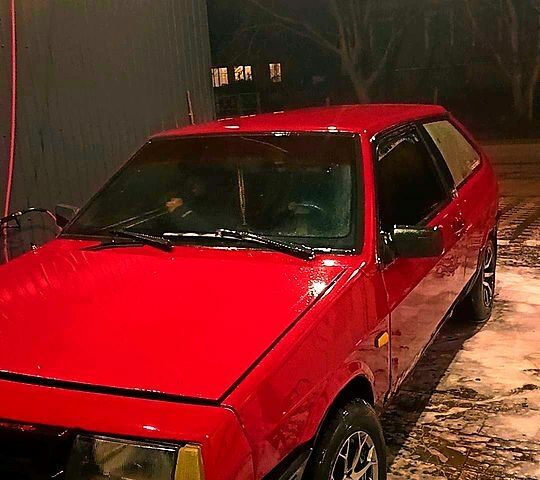 Красный ВАЗ 2108, объемом двигателя 1.3 л и пробегом 0 тыс. км за 500 $, фото 1 на Automoto.ua
