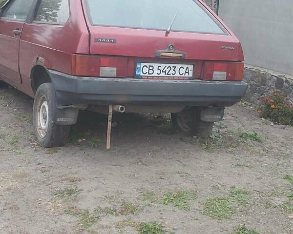 Красный ВАЗ 2108, объемом двигателя 1.1 л и пробегом 327 тыс. км за 350 $, фото 5 на Automoto.ua