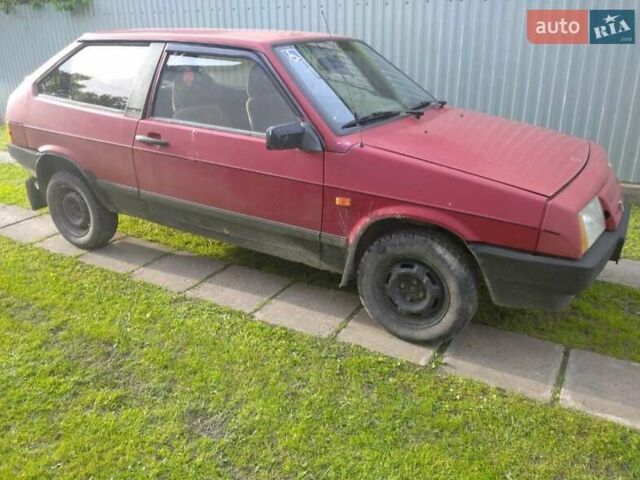 Красный ВАЗ 2108, объемом двигателя 1.3 л и пробегом 157 тыс. км за 650 $, фото 3 на Automoto.ua