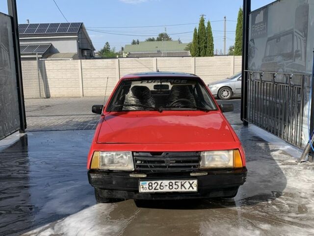 Червоний ВАЗ 2108, об'ємом двигуна 1.5 л та пробігом 90 тис. км за 600 $, фото 1 на Automoto.ua