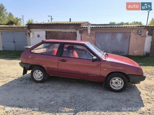 Червоний ВАЗ 2108, об'ємом двигуна 1.1 л та пробігом 170 тис. км за 1100 $, фото 1 на Automoto.ua