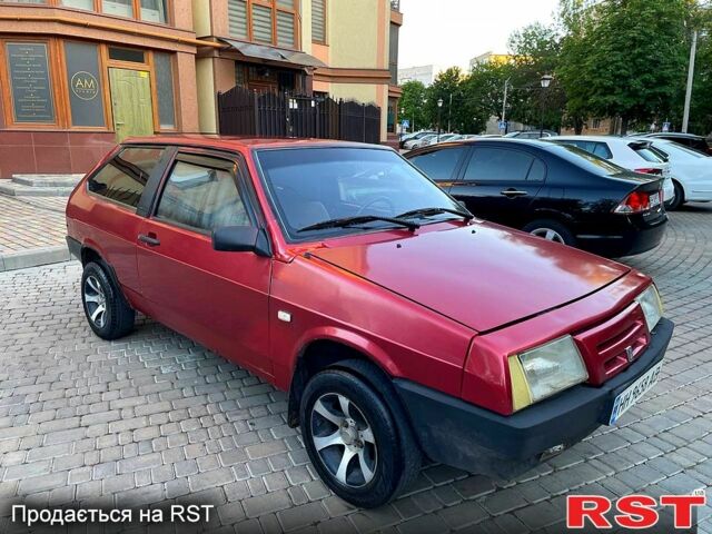Красный ВАЗ 2108, объемом двигателя 1.3 л и пробегом 0 тыс. км за 1250 $, фото 1 на Automoto.ua