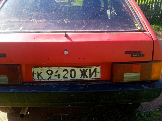 ВАЗ 2108 1993 в Коростене на Automoto.ua Красный ВАЗ 2108, объемом двигателя 1.5 л и пробегом 0 тыс. км за 500 $, фото 2 на Automoto.ua