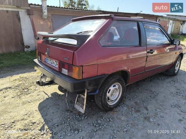 Червоний ВАЗ 2108, об'ємом двигуна 1.1 л та пробігом 170 тис. км за 1100 $, фото 4 на Automoto.ua