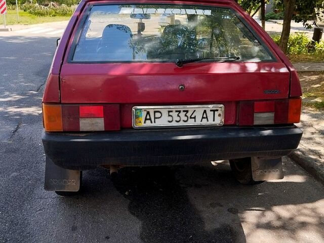 Красный ВАЗ 2108, объемом двигателя 1.3 л и пробегом 220 тыс. км за 595 $, фото 7 на Automoto.ua