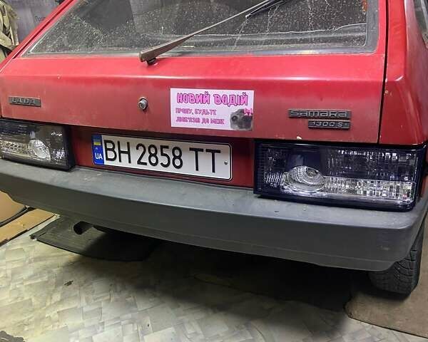 Красный ВАЗ 2108, объемом двигателя 1.3 л и пробегом 65 тыс. км за 1200 $, фото 3 на Automoto.ua