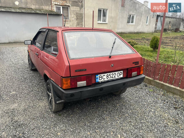 Красный ВАЗ 2108, объемом двигателя 1.1 л и пробегом 48 тыс. км за 1200 $, фото 2 на Automoto.ua