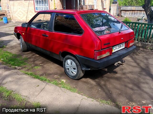 Красный ВАЗ 2108, объемом двигателя 1.3 л и пробегом 150 тыс. км за 770 $, фото 3 на Automoto.ua