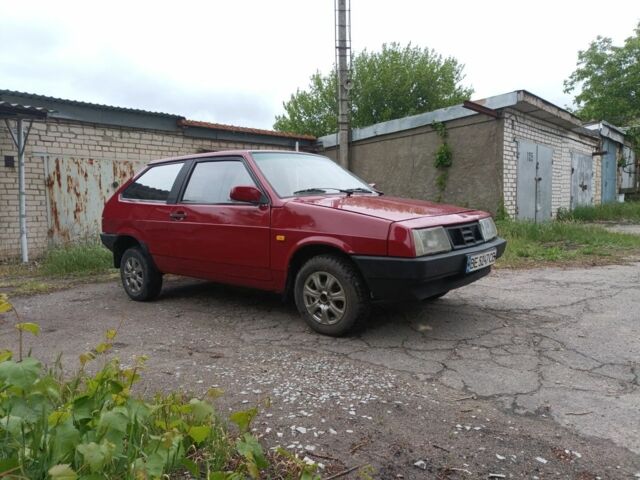 Красный ВАЗ 2108, объемом двигателя 1.3 л и пробегом 200 тыс. км за 1400 $, фото 1 на Automoto.ua