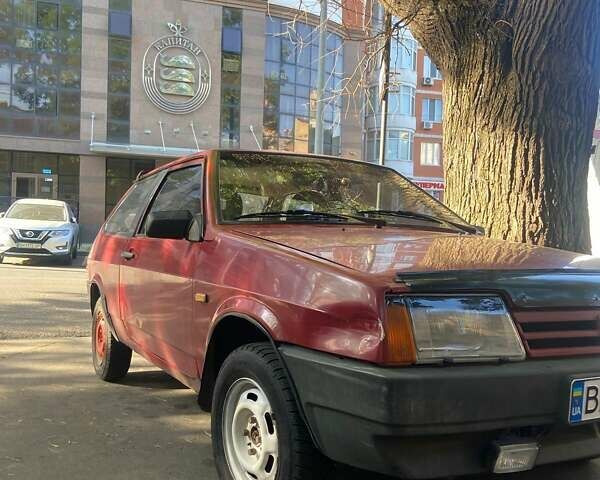 Красный ВАЗ 2108, объемом двигателя 1.3 л и пробегом 65 тыс. км за 1200 $, фото 1 на Automoto.ua