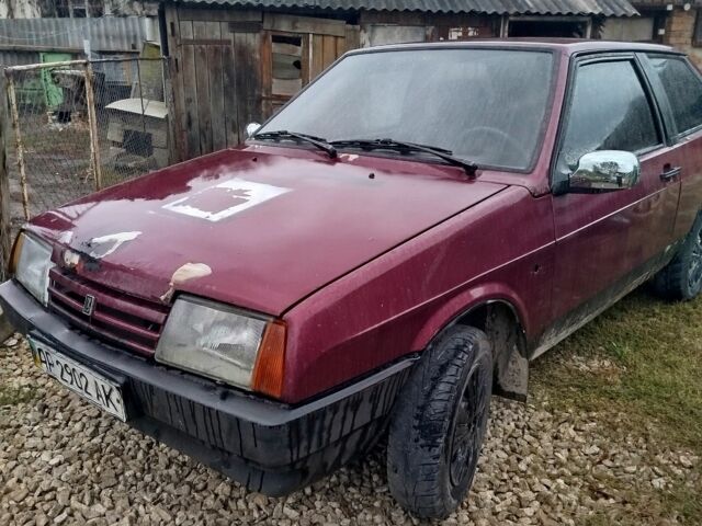 Красный ВАЗ 2108, объемом двигателя 1.3 л и пробегом 44 тыс. км за 420 $, фото 1 на Automoto.ua