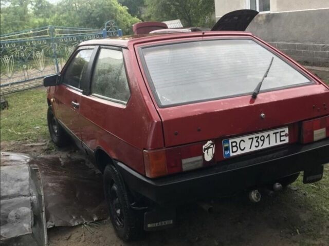 Красный ВАЗ 2108, объемом двигателя 1.1 л и пробегом 170 тыс. км за 426 $, фото 3 на Automoto.ua