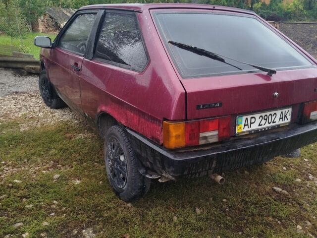 Красный ВАЗ 2108, объемом двигателя 1.3 л и пробегом 44 тыс. км за 420 $, фото 2 на Automoto.ua