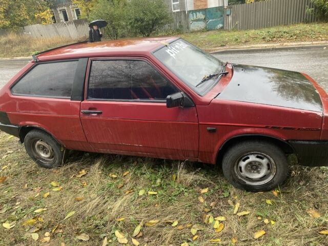 Красный ВАЗ 2108, объемом двигателя 1.5 л и пробегом 100 тыс. км за 809 $, фото 1 на Automoto.ua