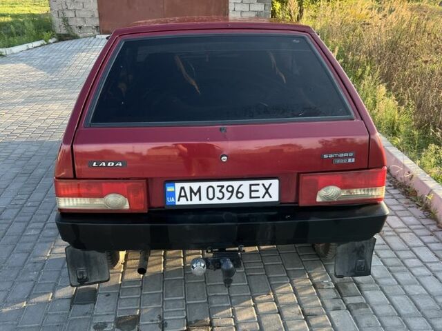 Червоний ВАЗ 2108, об'ємом двигуна 1.5 л та пробігом 44 тис. км за 1000 $, фото 3 на Automoto.ua