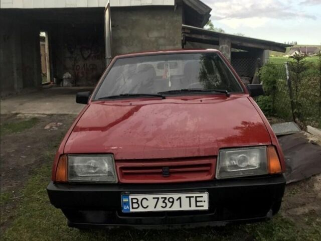 Красный ВАЗ 2108, объемом двигателя 1.1 л и пробегом 170 тыс. км за 426 $, фото 10 на Automoto.ua