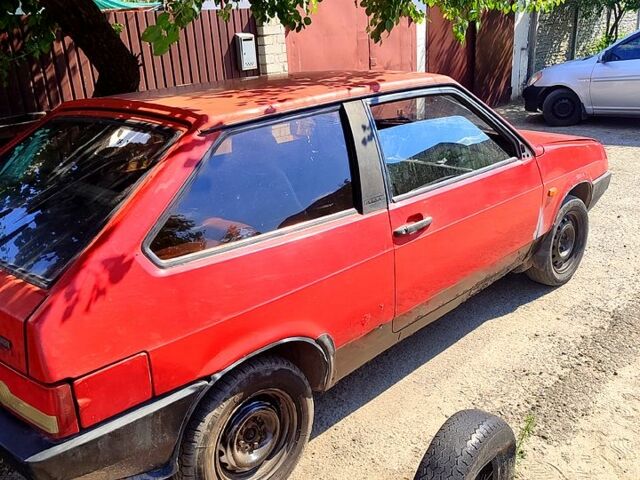 Красный ВАЗ 2108, объемом двигателя 1.5 л и пробегом 78 тыс. км за 450 $, фото 2 на Automoto.ua