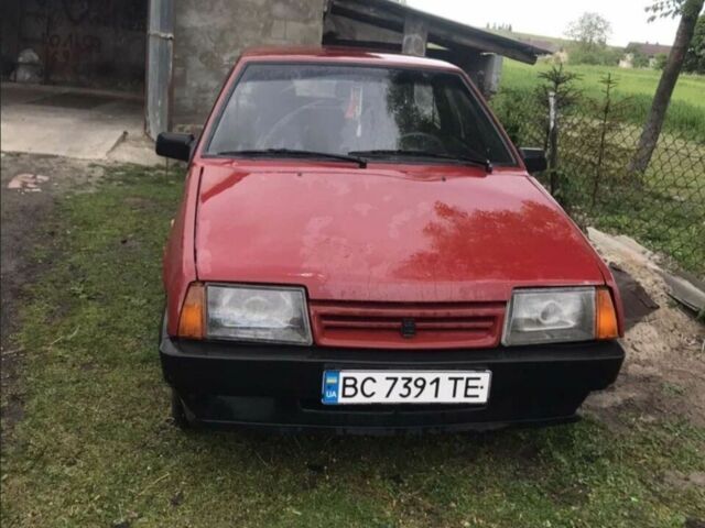 Красный ВАЗ 2108, объемом двигателя 1.1 л и пробегом 170 тыс. км за 426 $, фото 6 на Automoto.ua