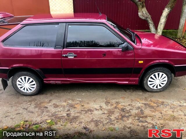 Красный ВАЗ 2108, объемом двигателя 1.5 л и пробегом 54 тыс. км за 940 $, фото 1 на Automoto.ua