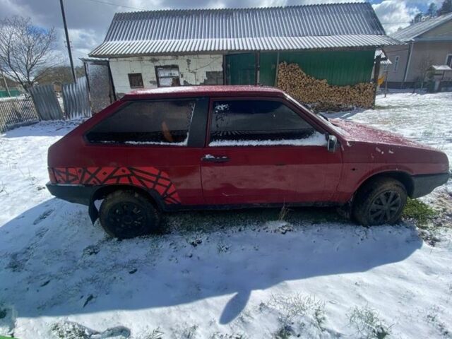 Червоний ВАЗ 2108, об'ємом двигуна 1.3 л та пробігом 220 тис. км за 145 $, фото 4 на Automoto.ua
