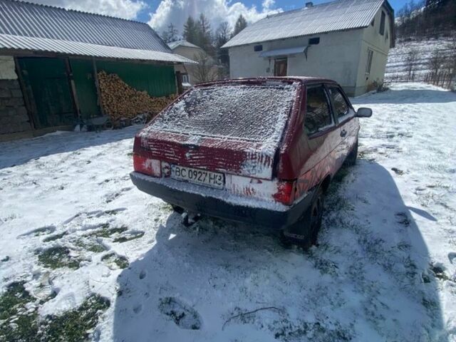 Червоний ВАЗ 2108, об'ємом двигуна 1.3 л та пробігом 220 тис. км за 145 $, фото 3 на Automoto.ua