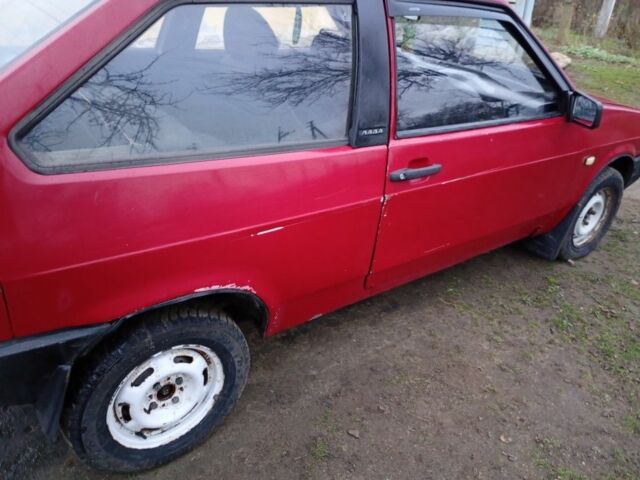 Красный ВАЗ 2108, объемом двигателя 1 л и пробегом 2 тыс. км за 850 $, фото 5 на Automoto.ua