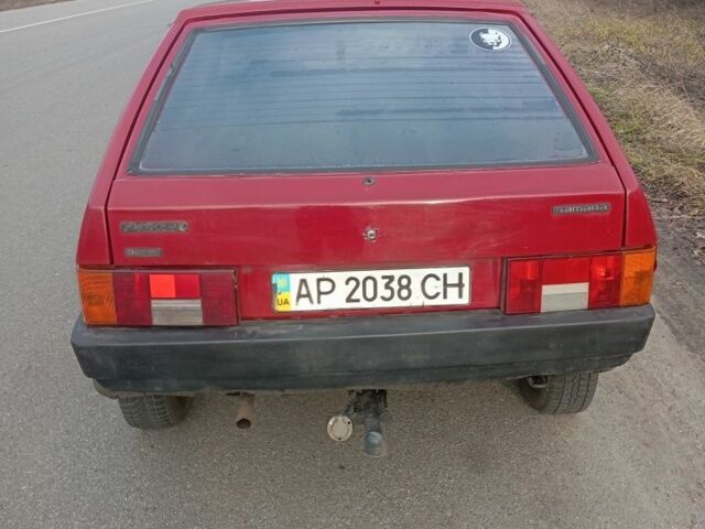 Красный ВАЗ 2108, объемом двигателя 5 л и пробегом 75 тыс. км за 800 $, фото 1 на Automoto.ua