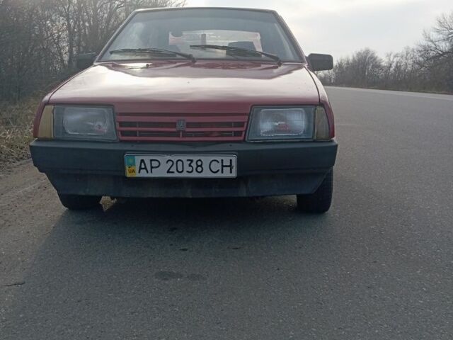 Красный ВАЗ 2108, объемом двигателя 5 л и пробегом 75 тыс. км за 800 $, фото 4 на Automoto.ua