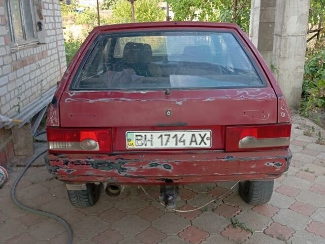 Красный ВАЗ 2108, объемом двигателя 0 л и пробегом 1000 тыс. км за 450 $, фото 1 на Automoto.ua