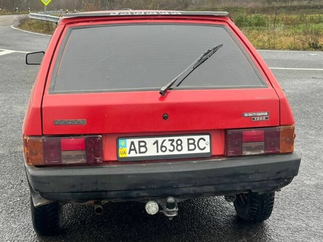 Красный ВАЗ 2108, объемом двигателя 1.3 л и пробегом 140 тыс. км за 710 $, фото 4 на Automoto.ua