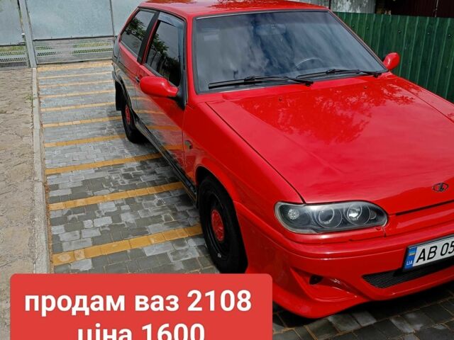 Червоний ВАЗ 2108, об'ємом двигуна 1.5 л та пробігом 99 тис. км за 1600 $, фото 4 на Automoto.ua