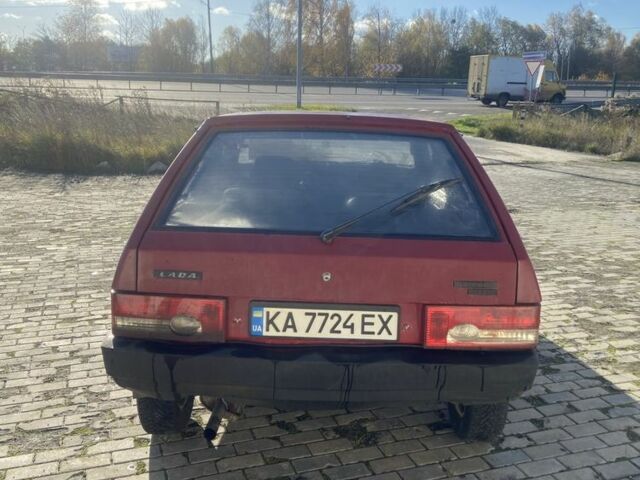 Красный ВАЗ 2108, объемом двигателя 1.3 л и пробегом 3 тыс. км за 741 $, фото 2 на Automoto.ua