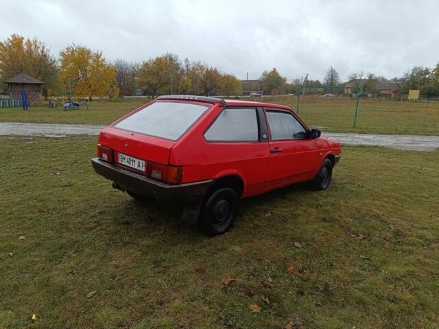 Красный ВАЗ 2108, объемом двигателя 1.3 л и пробегом 128 тыс. км за 750 $, фото 5 на Automoto.ua